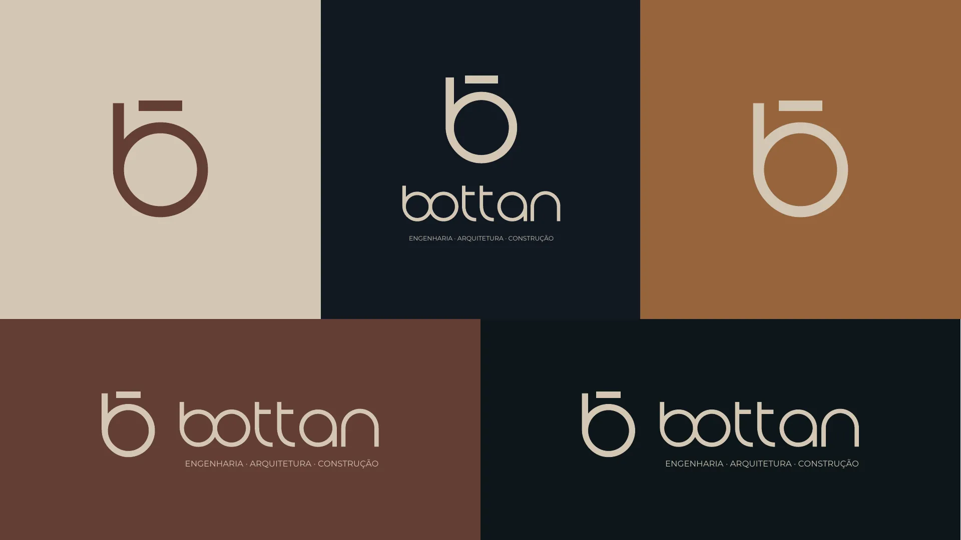 Paleta de cores aplicada ao símbolo e ao logotipo