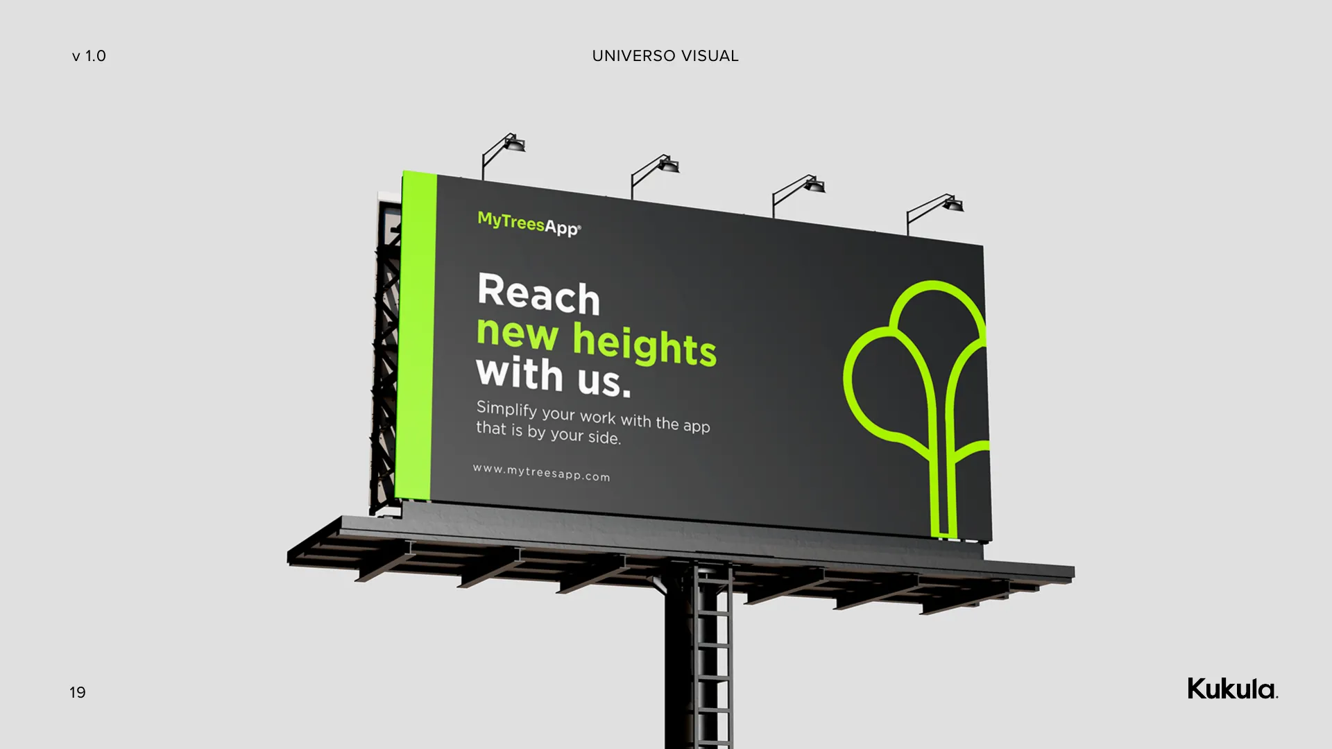 Campanha em outdoor