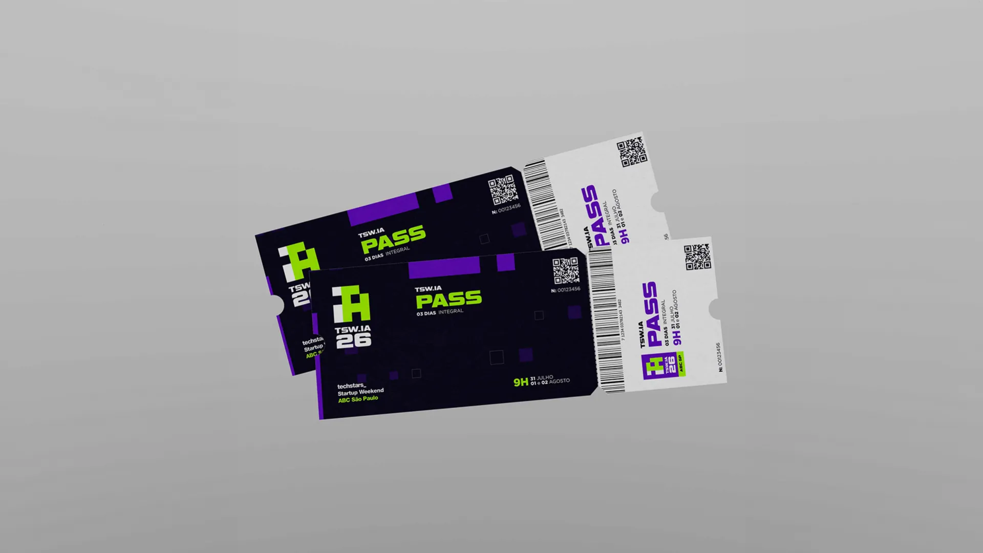 Ingressos do evento
